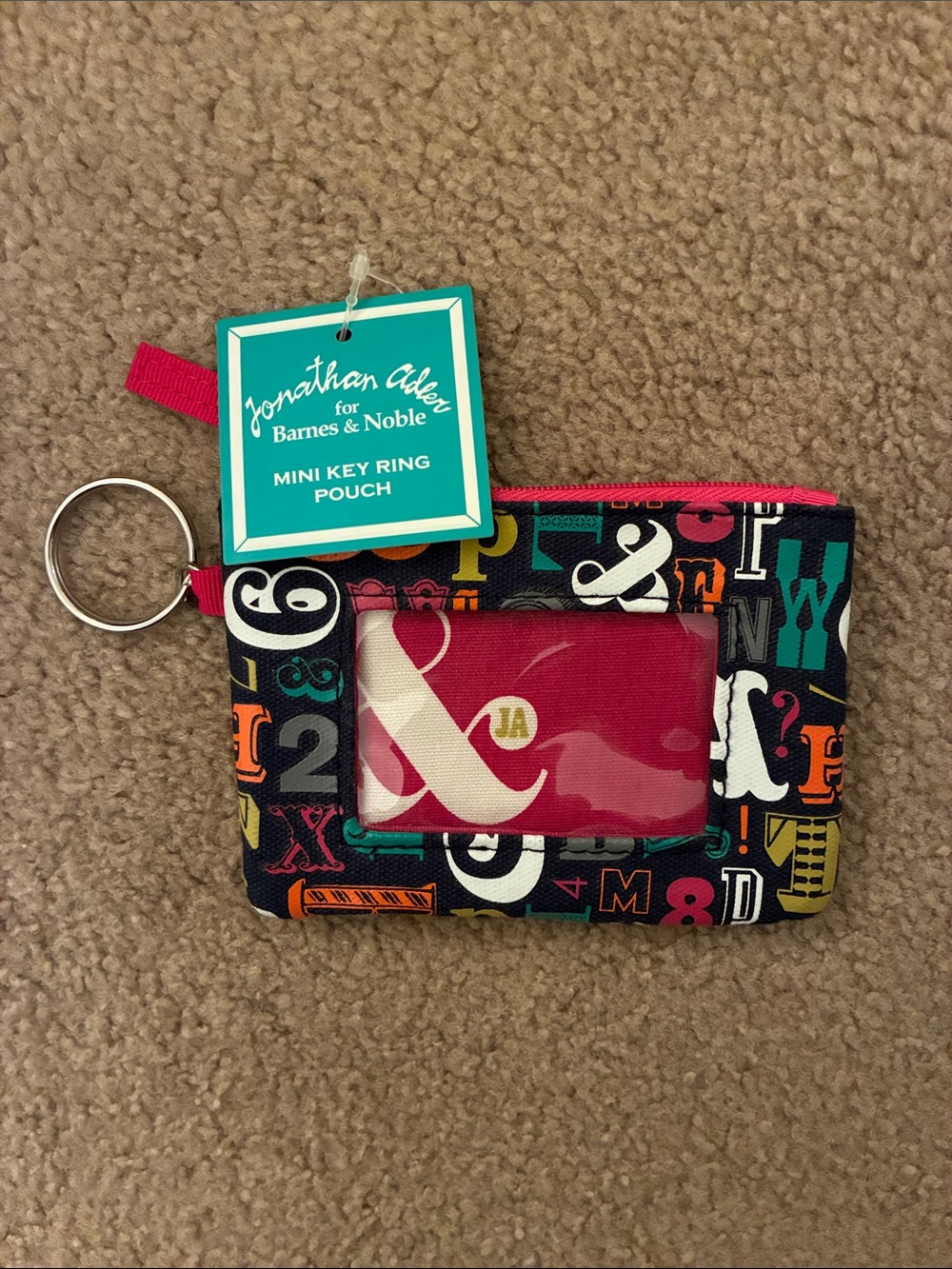 Jonathan Adler For Barnes & Noble Mini Key Ring Pouch
